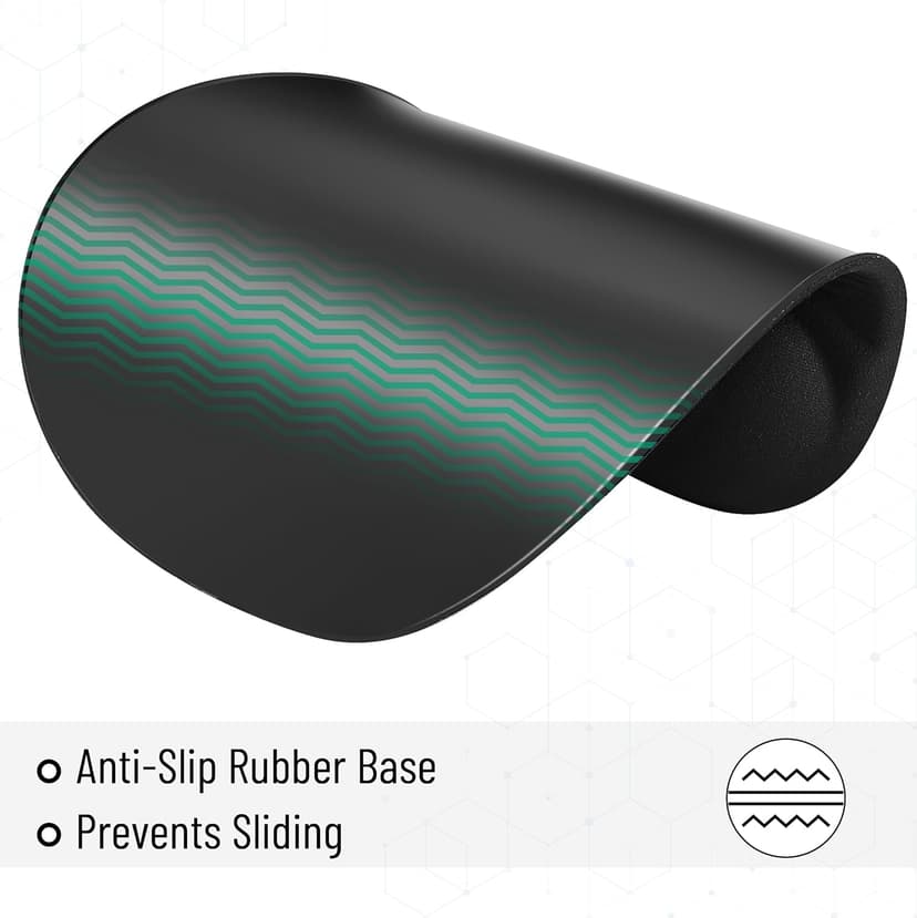 Mr. Pen- Mouse Pad with Wrist Support, Ergonomic Pad, Gel Gaming Support, Back to School Supplies