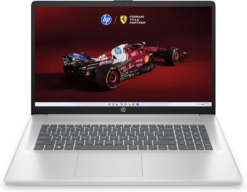 HP 17.3 inch Laptop, FHD Display, AMD Ryzen 5 7520U, 16 GB RAM, 512 GB SSD, AMD Radeon Graphics, Windows 11 Home, 17-cp2099nr (2024)