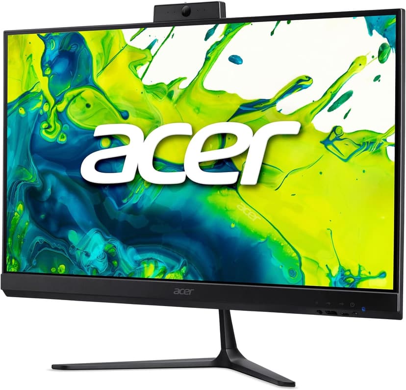 acer Aspire C24 AIO Desktop | 23.8" Full HD IPS 120Hz Display | Intel Core i3-1305U | Intel UHD Graphics | 8GB DDR4 | 512GB PCIe SSD | Wi-Fi 6 | USB Keyboard & Mouse | C24-2YE13U3UNL-UR11