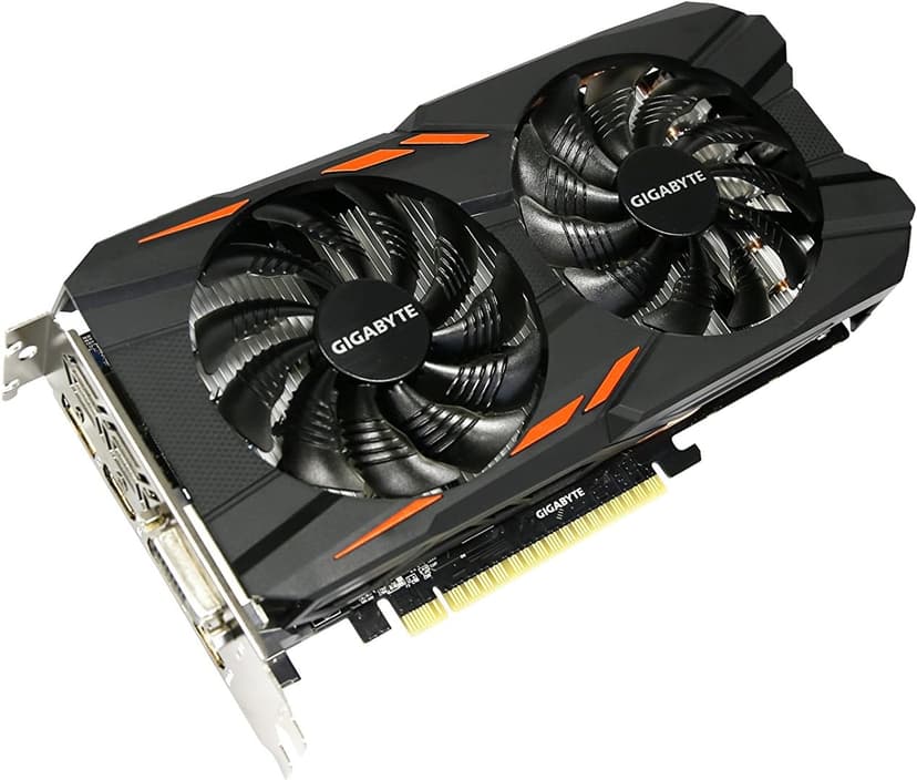 Gigabyte Geforce GTX 1050 Ti 4GB Windforce Graphic Card (GV-N105TWF2OC-4GD)