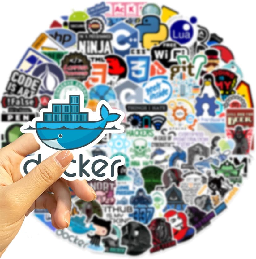 100 PCS Programming Stickers for Developers, Coders, Programmers, Hackers, and Engineers | Laptop Decals for Tech Enthusiasts