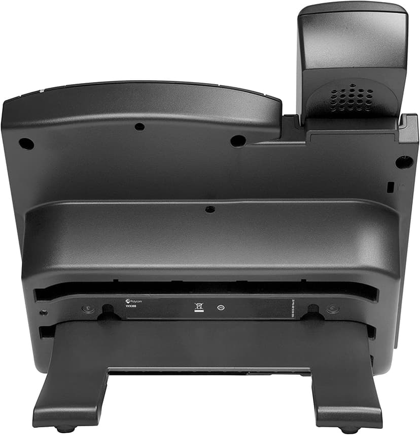 Polycom VVX300 Series Business Media Desktop Phone, PoE (2200-46135-025) Power Supply Not Included