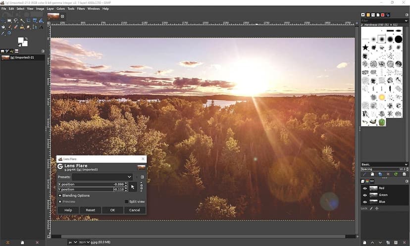 GIMP Photo Editor 2025 on CD Disc | Premium Professional Image Editing Software Compatible with Windows 11 10 8.1 8 7 Vista XP PC 32 & 64-Bit, Mac & Linux | Lifetime Licence & No Monthly Subscription