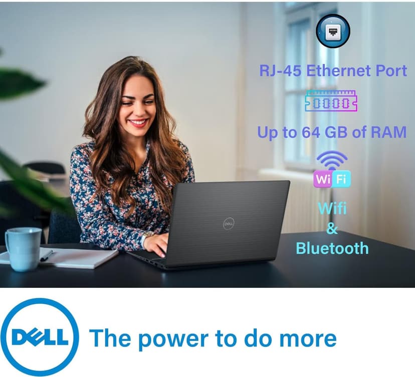 Dell 15.6" Laptop Computer for Home and Student, Intel Core Processor (Beat i5-1135G7), 32Gb Ddr4 Ram, 1Tb Pcie Ssd, Business Vostro 120Hz Fhd, WiFi, Bluetooth, Rj45, Hdmi, Windows 11 Pro