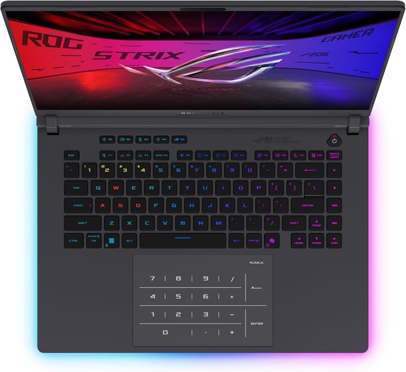 ASUS ROG Strix G16 (2025) Gaming Laptop, 16” ROG Nebula 16:10 2.5K 240Hz/3ms, NVIDIA® GeForce RTX™ 5080, Intel® Core Ultra 9 275HX, 32GB DDR5, 1TB PCIe Gen 4 SSD, Wi-Fi 7, Windows 11 Home, G615LW-AS96