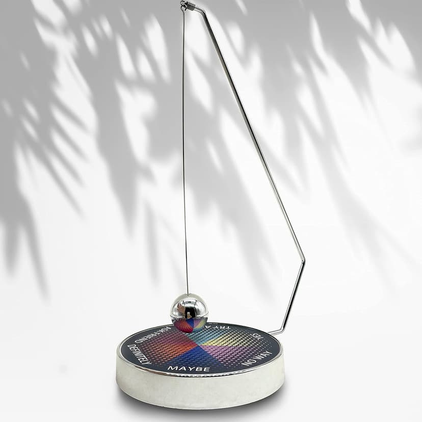 Magnetic Decision Maker Swing Pendulum Office Desk Decoration Toy,Novelty Gadget Gift