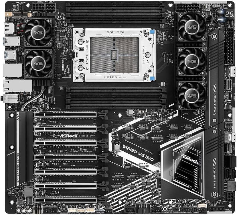 Asrock WRX90WSEVO Mb Asrockwrx90 Ws Evo R