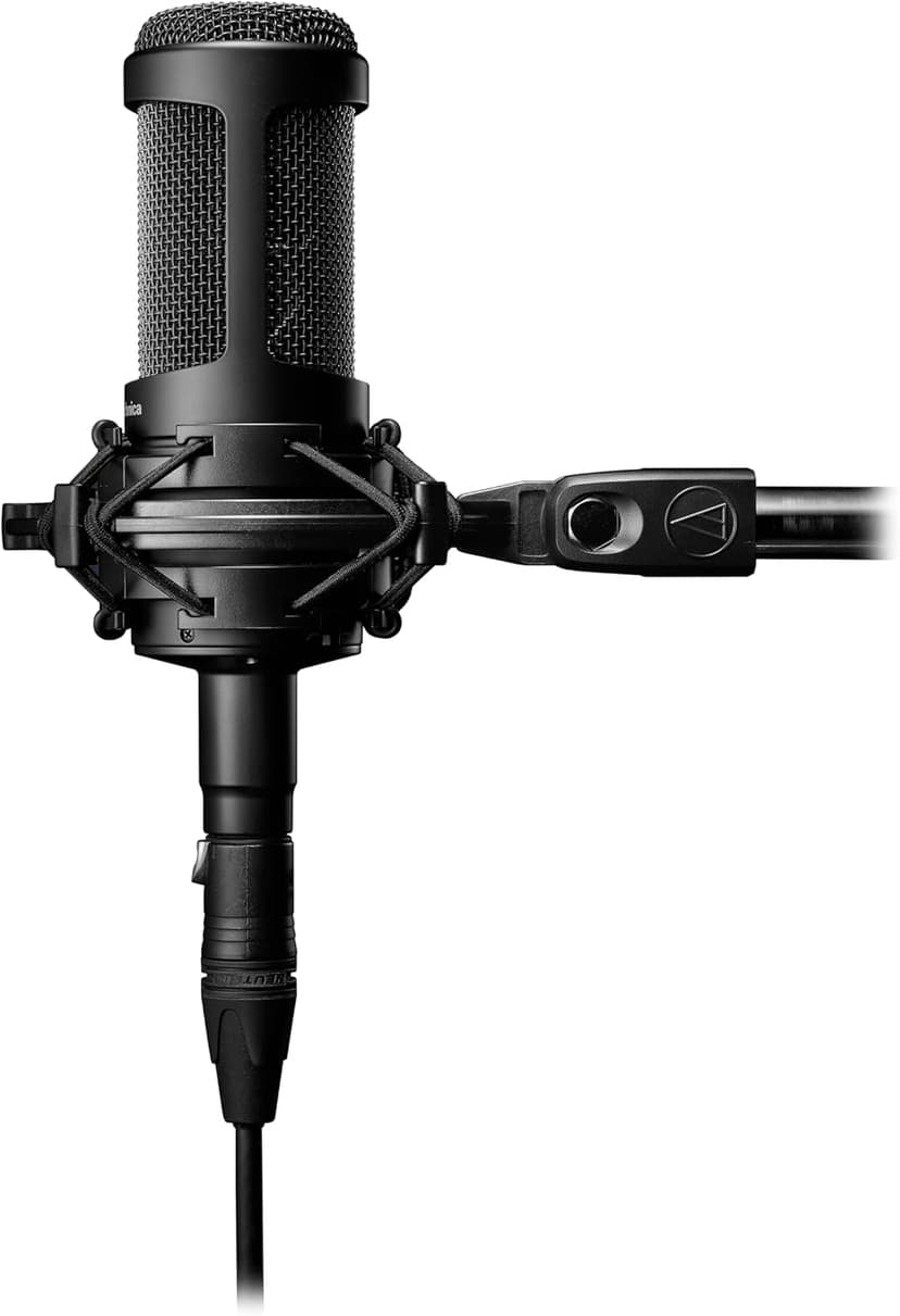 Audio-Technica AT2035 Cardioid Condenser Microphone, Black