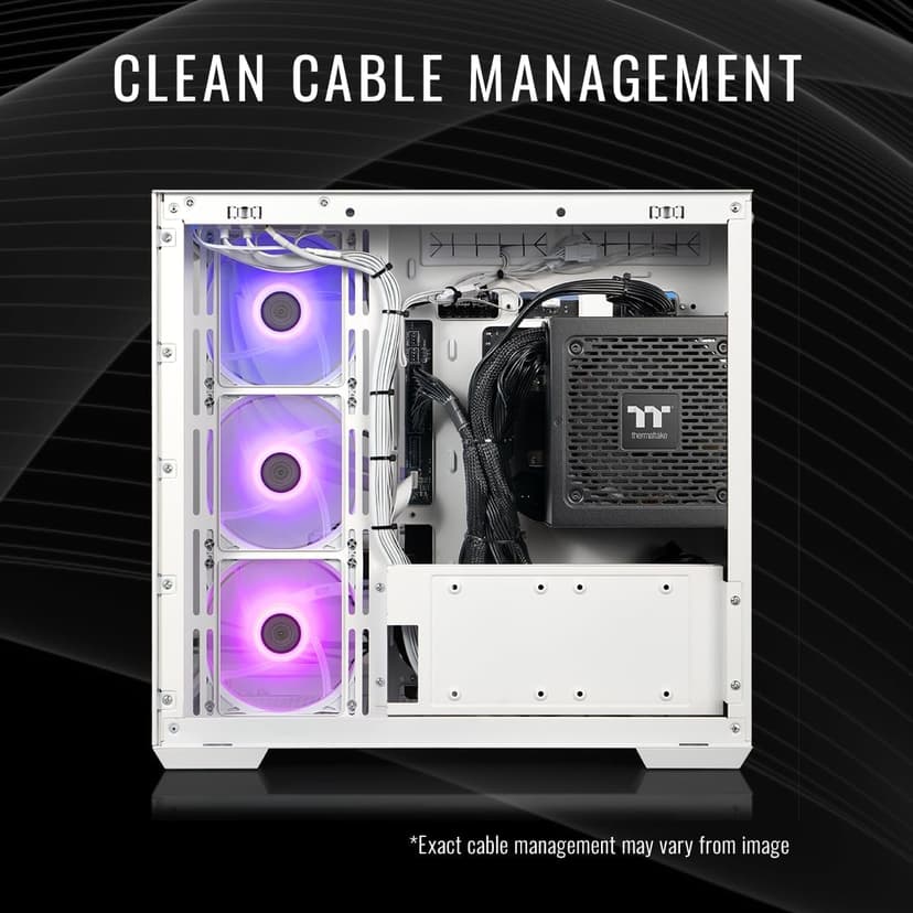 Thermaltake LCGS View i1480S-380 Gaming Desktop (Intel® Core™ i9-14900KF, ToughRam 32GB DDR5 6000MT/s RGB Memory, NVIDIA® GeForce RTX™ 5080, 1TB NVMe M.2, WiFi, Windows 11) V38S-Z790-580-LCS