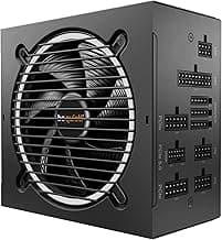 be quiet! Pure Power 12 M 850W 80 Plus Gold Modular Power Supply | | ATX 3.1 Compliant | PCIe 5.0 GPUs and GPUs with 6+2 pin connectors | 12VHPWR Cable Included | Silent 120mm be quiet! Fan | BN505