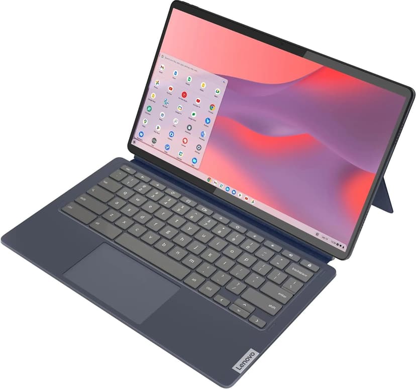 Lenovo Chromebook Duet 5 2-in-1 Tablet Laptop w/Detachable Keyboard (13.3" FHD OLED Touchscreen, 8-Core Qualcomm CPU, 8GB RAM, 256GB Storage), IST HUB, Wi-Fi, 8MP Webcam, Chrome OS, Abyss Blue