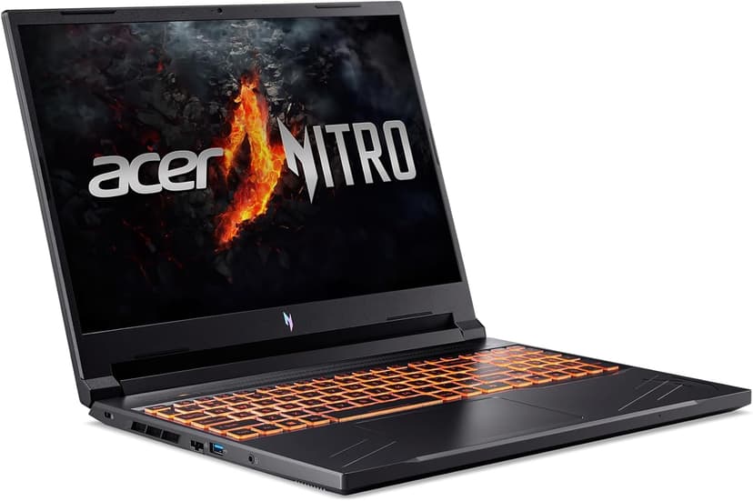 acer Nitro V Gaming Laptop | AMD Ryzen 7 8845HS Octa-Core AI Capable Processor | NVIDIA GeForce RTX 4060 GPU | 16" WUXGA IPS 165Hz Display | 16GB DDR5 | 1TB Gen 4 SSD | Wi-Fi 6E | ANV16-41-R5J0