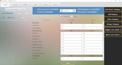 Fun Money Budgeting Software for Windows - Personal Finance [Download]