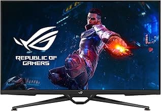 ASUS ROG Swift 38” 4K HDMI 2.1 HDR DSC Gaming Monitor (PG38UQ) - UHD (3840 x 2160), 144Hz, 1ms, Fast IPS, G-SYNC Compatible, Speakers, FreeSync Premium Pro, DisplayPort, DisplayHDR600, 98% DCI-P3