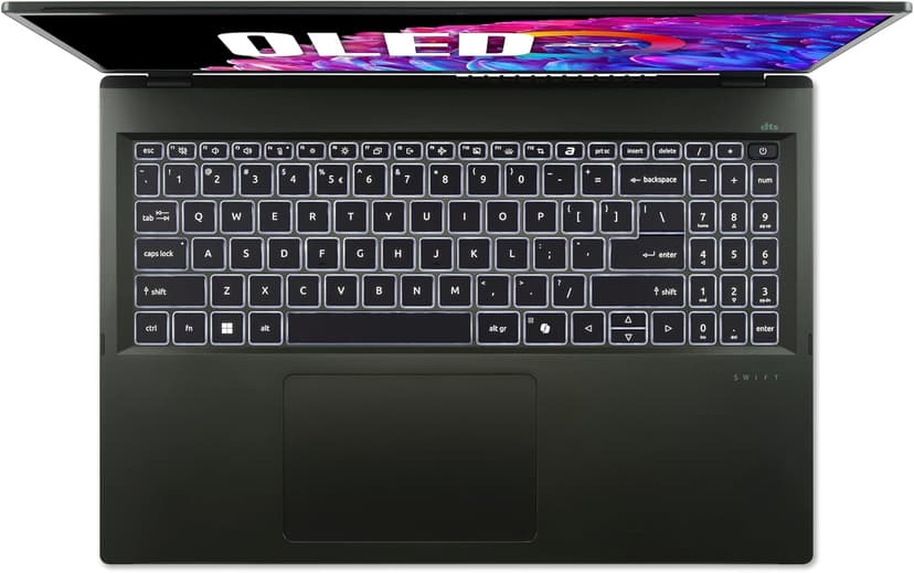 Acer Swift Edge 16 Laptop | 16" OLED WQXGA+ 3200 x 2000 Display | Unlock AI Experiences | AMD Ryzen 7 8840U Octa-Core Ryzen Processor | 16GB LPDDR5 | 1TB PCIe Gen 4 SSD | Wi-Fi 7 | SFE16-44-R8HM