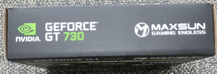 maxsun GeForce GT 730 4GB Video Graphics Card GPU for Computer PC GDDR3 ITX Design PCI Express DVI-I, HDMI, VGA 4K Multi Screen