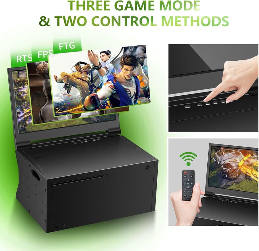 G-STORY 14‘’ Portable Monitor for Xbox Series X 4K Portable Gaming Monitor IPS Screen for Xbox Series X（not Included） with Two HDMI, HDR, Freesync Game Mode Travel (14“&4K for Xbox Series X)