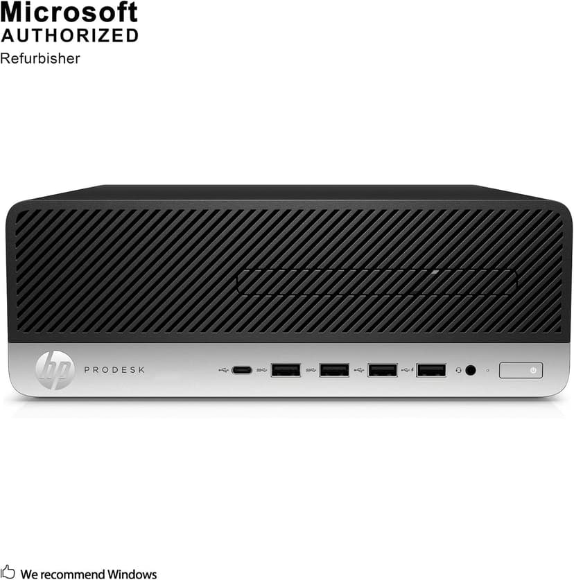 HP Business Desktop ProDesk 600 G3 SFF Computer - Intel Core i5-6500 3.2GHz / 16GB RAM / 512GB SSD/Windows 10 Professional (Renewed)