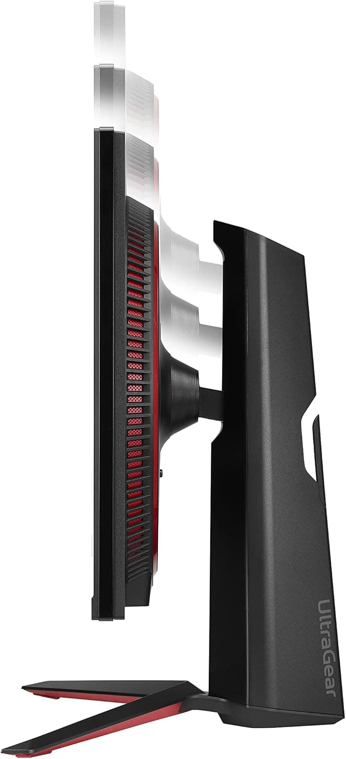 LG 27GP750-B 27” Ultragear FHD (1920 x 1080) IPS Gaming Monitor w/ 1ms Response Time & 240Hz Refresh Rate, NVIDIA G-SYNC Compatible with AMD FreeSync Premium, Thin Bezel, Tilt/Height/Pivot Adjustable