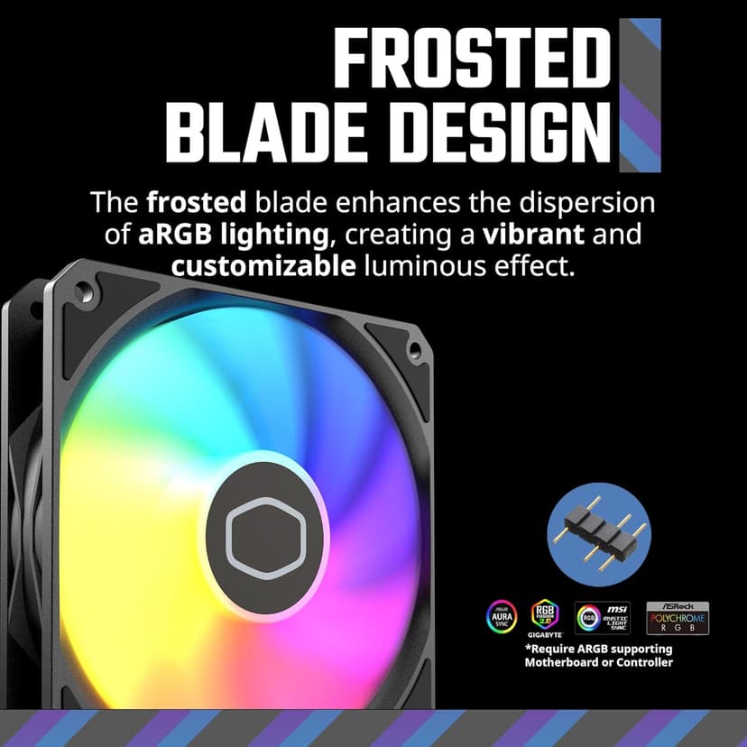 Cooler Master 240 Core II AIO CPU Liquid Cooler, R9|U7|i7,Dual Chamber G9R Pump,Infinity Mirror aRGB, 400mm Tubing,240mm Radiator,120mm PWM Fan,AMD Ryzen AM5|4, Intel LGA 1851|1700 Platform(Pack of 1)