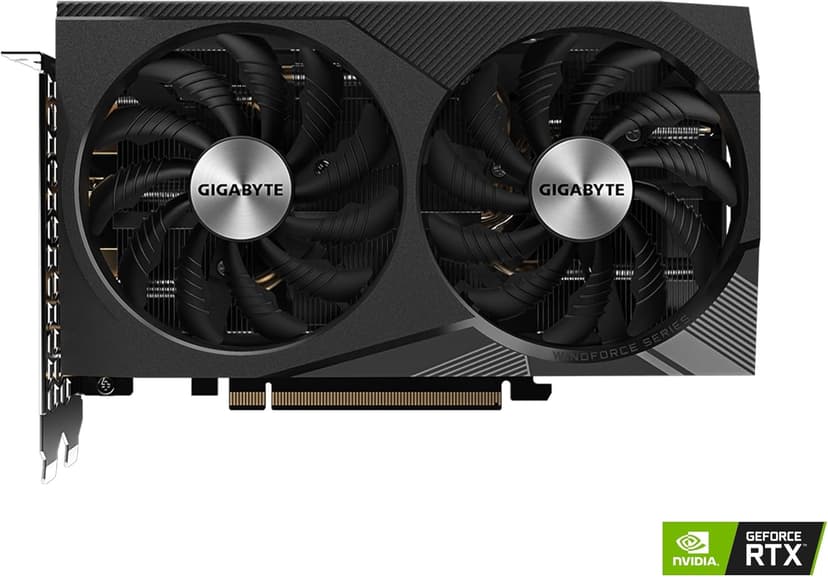 GIGABYTE GeForce RTX 3060 WINDFORCE OC 12G (rev. 2.0) Graphics Card, 2X WINDFORCE Fans, 12GB 192-bit GDDR6, GV-N3060WF2OC-12GD Rev2.0 Video Card