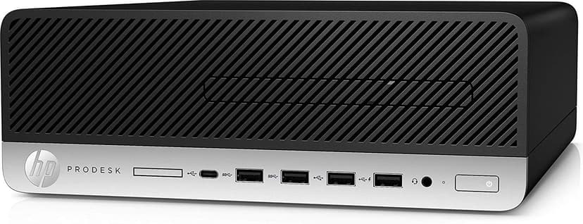 HP ProDesk 600 G4 SFF Desktop Computer, Intel Hexa Core i5-8500 3.0GHz, 16GB DDR4 RAM, 256GB PCIe SSD, Type-C, 2 Display Ports, Keyboard & Mouse, Black, Win 10 Pro (Renewed)