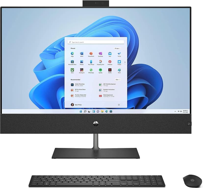 HP Pavilion 32 Desktop, Intel 12th Gen i7 Processor with 8 Cores, 16GB RAM, 2TB SSD, 31.5" 4K UHD Display, Windows 11 Pro