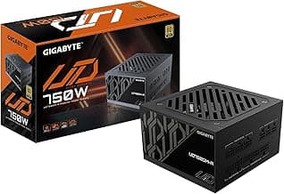 GIGABYTE 750W PSU - 80 Plus Gold Certified - Fully Modular Power Supply (GP-UD750GM-A)
