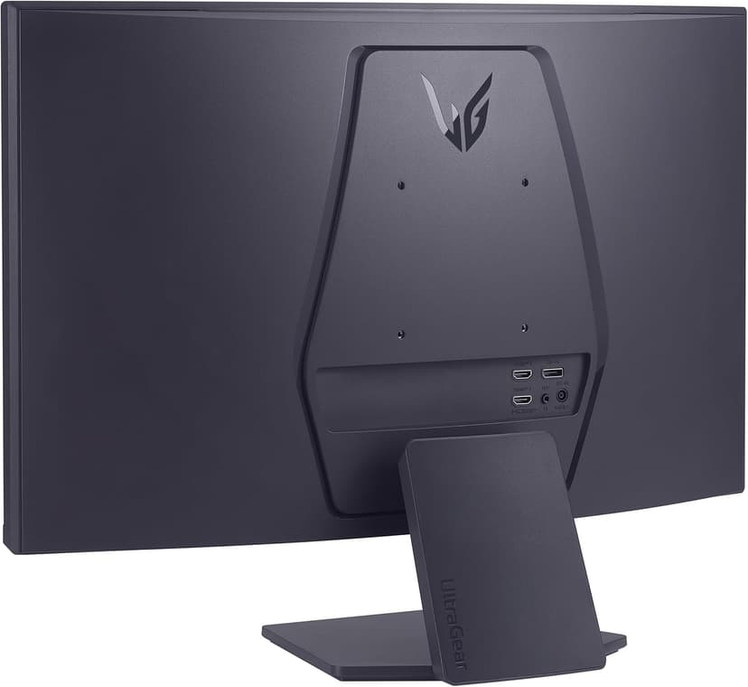 LG 27GS60QC-B Ultragear Curved Gaming Monitor 27-Inch QHD (2560x1440) 180Hz 1ms 1000R AMD FreeSync HDR10 HDMIx2 DisplayPort Borderless Design Black Stabilizer DAS Crosshair FPS Counter - Black