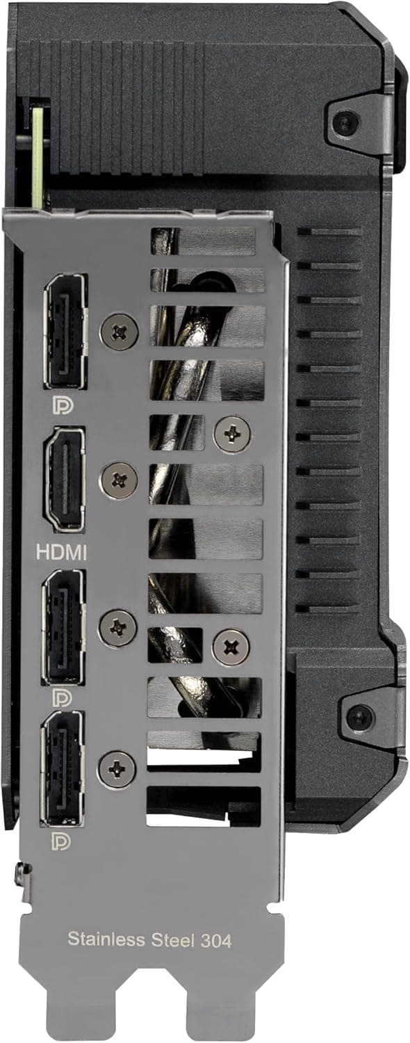 ASUS TUF Gaming Radeon™ RX 7600 XT OC Edition 16GB GDDR6 Graphics Card (AMD RDNA™ 3, PCIe 4.0, HDMI 2.1, DisplayPort 2.1, Axial-tech Fan Design, Auto-Extreme Technology, GPU Tweak III, and More)