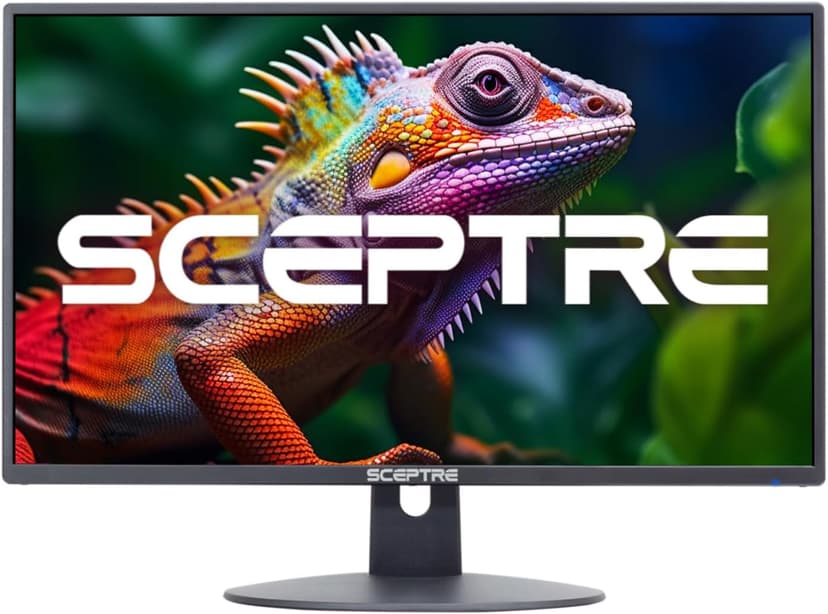 Sceptre 24-inch Professional Thin 1080p LED Monitor 99% sRGB 2x HDMI VGA Build-in Speakers, Machine Black (E248W-19203R Series)