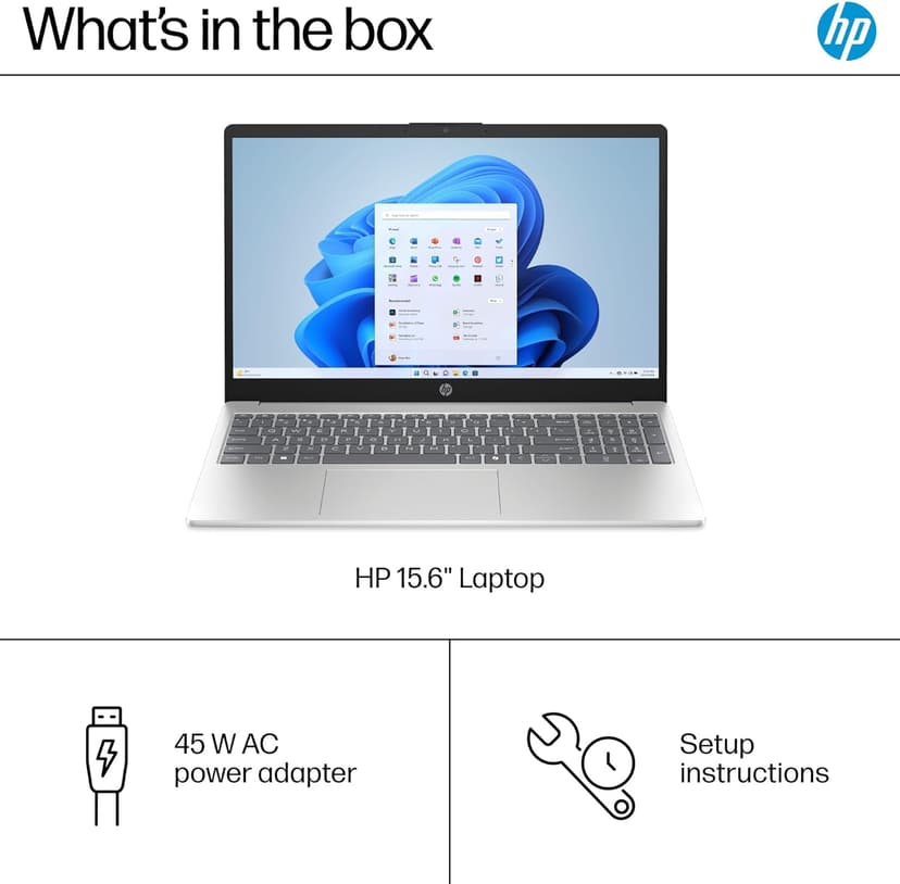 HP Laptop Computer 15.6" Touchscreen for Student Home Study and Business, 32GB DDR4 RAM, 1TB PCIe SSD, WiFi 6, Bluetooth 5.3, Windows 11 Pro, Intel i3-1315U (Beat i5-1155G7), BEF-ectoy USB C Hub