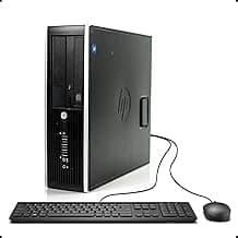 HP Elite 8300 Business Desktop, Intel Quad Core i7 3770 3.4Ghz, 32GB DDR3 RAM, 2TB Hard Drive, DVDRW, Windows 10 Home (Renewed)