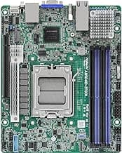AM5D4ID-2T/BCM Deep mini-ITX Server Motherboard AMD Ryzen 7000 AM5 (LGA 1718) KNOLL3 X300 Dual 10G LAN