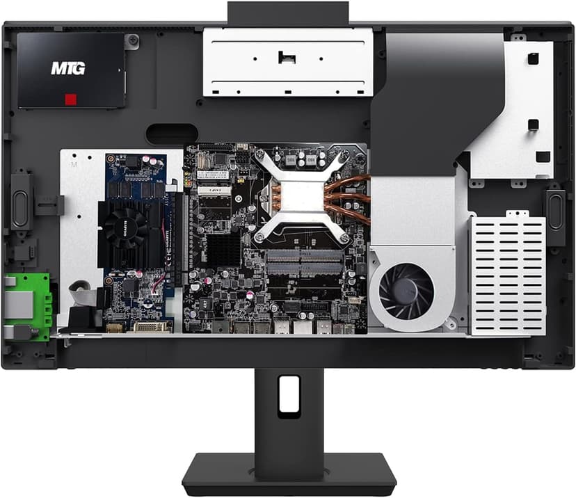Gaming All in one PC 24 Inch FHD Touchscreen, MTG Yama, Intel Core i5 10th Gen, 32GB RAM, 240GB NVME | 1TB SSD, NVIDIA GT 730 4GB DDR3 Graphics, Webcam, RGB Combo, Windows 11 Home