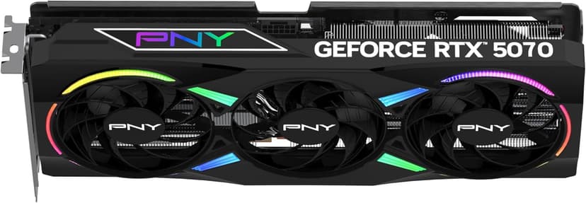 PNY GeForce RTX™ 5070 ARGB Overclocked Triple Fan