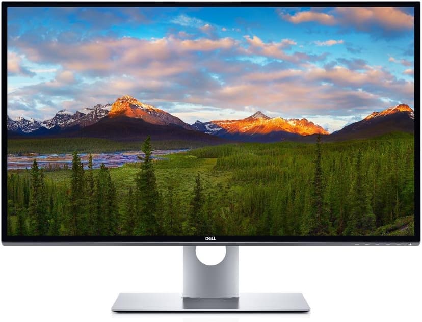 Dell UP3218K Ultra sharp 32" 8K Monitor, Silver/Black