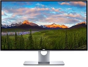 Dell UP3218K Ultra sharp 32" 8K Monitor, Silver/Black