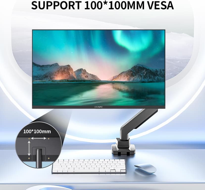 24 Inch Touchscreen Monitor, 10 Point Touch, FHD 1080P 75Hz IPS Screen, 100% SRGB, VESA Wall Mountable, Tilt Adjustment, VGA HDMI USB for PC, Laptop Business & Work Station, Warehouse