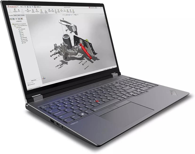 Lenovo ThinkPad P16 Gen 2 16" 4K UHD (3840 x 2400) Mobile Workstation (Intel 20-Core i7-14700HX, 32GB DDR5, 1TB SSD, NVIDIA RTX 2000 Ada) Laptop for Engineer, Designer, Architect, Win 11 Pro
