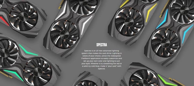 ZOTAC GeForce GTX 1080 AMP! Edition, ZT-P10800C-10P, 8GB GDDR5X Ice Storm Cooling, Metal Wraparound Carbon ExoArmor exterior, Ultra-wide 100mm Fans Gaming Graphics Card
