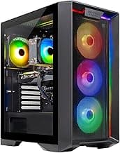 Skytech Nebula Gaming PC Desktop, Intel i5 13400F 2.5 GHz (4.6GHz Turbo), NVIDIA RTX 4060 8GB, 1TB NVMe SSD, 16GB DDR4 RAM 3200, 650W Gold PSU, Wi-Fi, Win 11