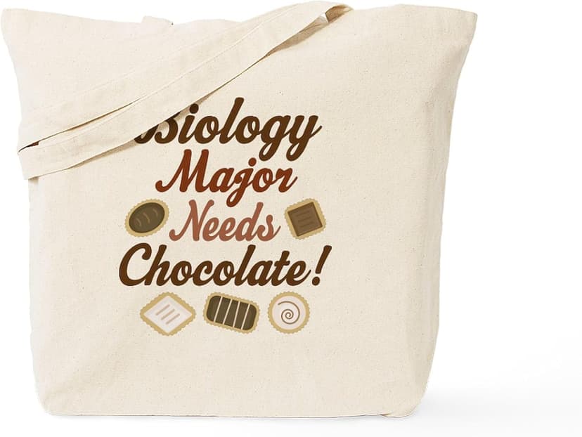 CafePress Biology Major Gift Tote Bag Reusable Natural Beige Canvas Shopping Bag