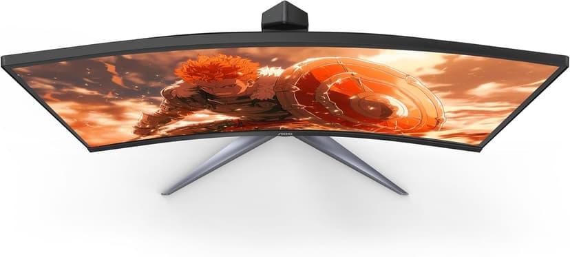 AOC C27G2Z 27" Curved Frameless Ultra-Fast Gaming Monitor, FHD 1080p, 0.5ms 240Hz, FreeSync, 2x HDMI 2.0, 1x Display Port, Height Adjustable, Xbox PS5 Switch Ready, 3-Year Zero-Bright-Dot
