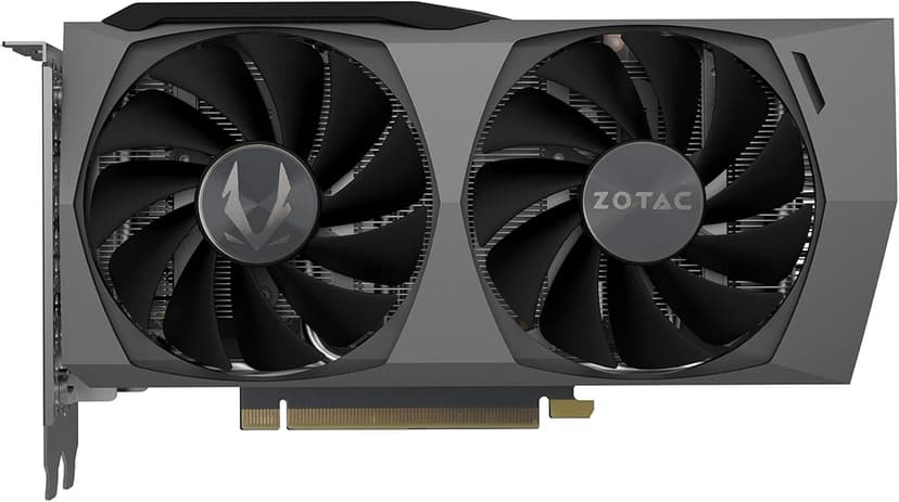 ZOTAC Gaming GeForce RTX™ 3060 Ti Twin Edge OC LHR 8GB GDDR6 256-bit 14 Gbps PCIE 4.0 Graphics Card, IceStorm 2.0 Advanced Cooling, Active Fan Control, Freeze Fan Stop ZT-A30610H-10MLHR