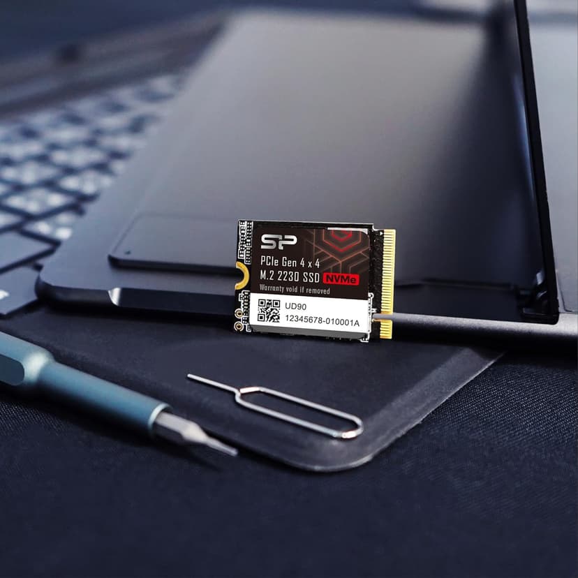 Silicon Power SU01KGBP44UD9007MM SSD UD90 2230 NVMe 4.0 Gen4 PCIe M.2 R/W up to 5000/3200MB/s Compatible with Steam Deck