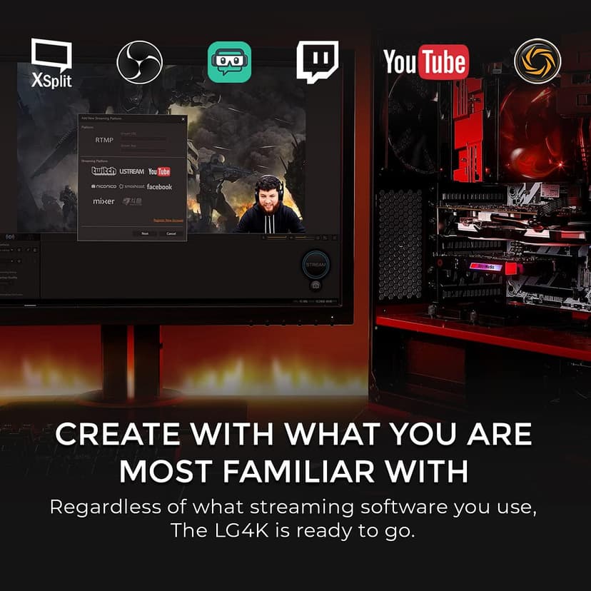 AVerMedia GC573 Live Gamer 4K, Internal Capture Card, Stream and Record 4K60 HDR10 with ultra-low latency on PS5, PS4 Pro, Xbox Series X/S, Xbox One X, in OBS, Twitch, YouTube
