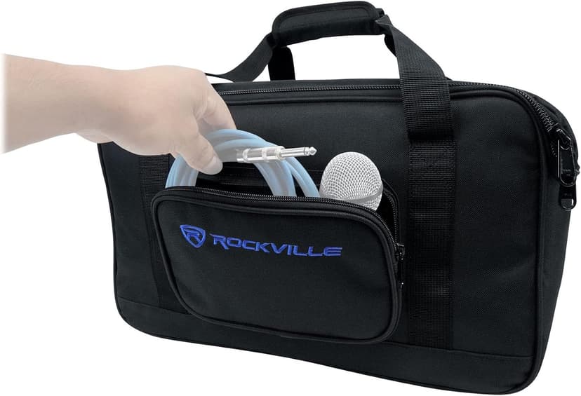 Rockville SPG88 400W Peak 8" Passive PA Speaker 8 Ohm, Lightweight ABS Cabinet, High-Sensitivity Driver, Durable Design, for DJs and Live Events