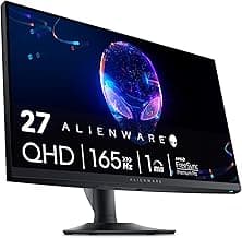 Alienware AW2724DM Gaming Monitor - 27" QHD (2560 x 1440) 180Hz w Overclock, AMD FreeSync Premium Pro, NVIDIA G-SYNC, VESA Display - Black,Black/Silver