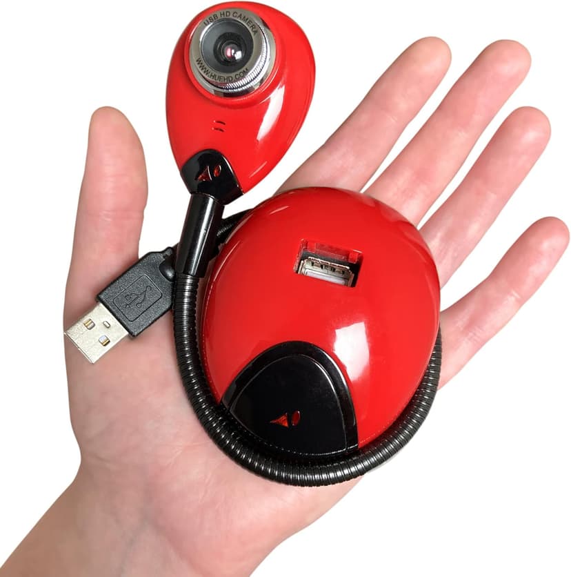 HUE Animation Studio: Complete Stop Motion Kit (Camera, Software, Book) for Windows/macOS (Red) with Carry Case